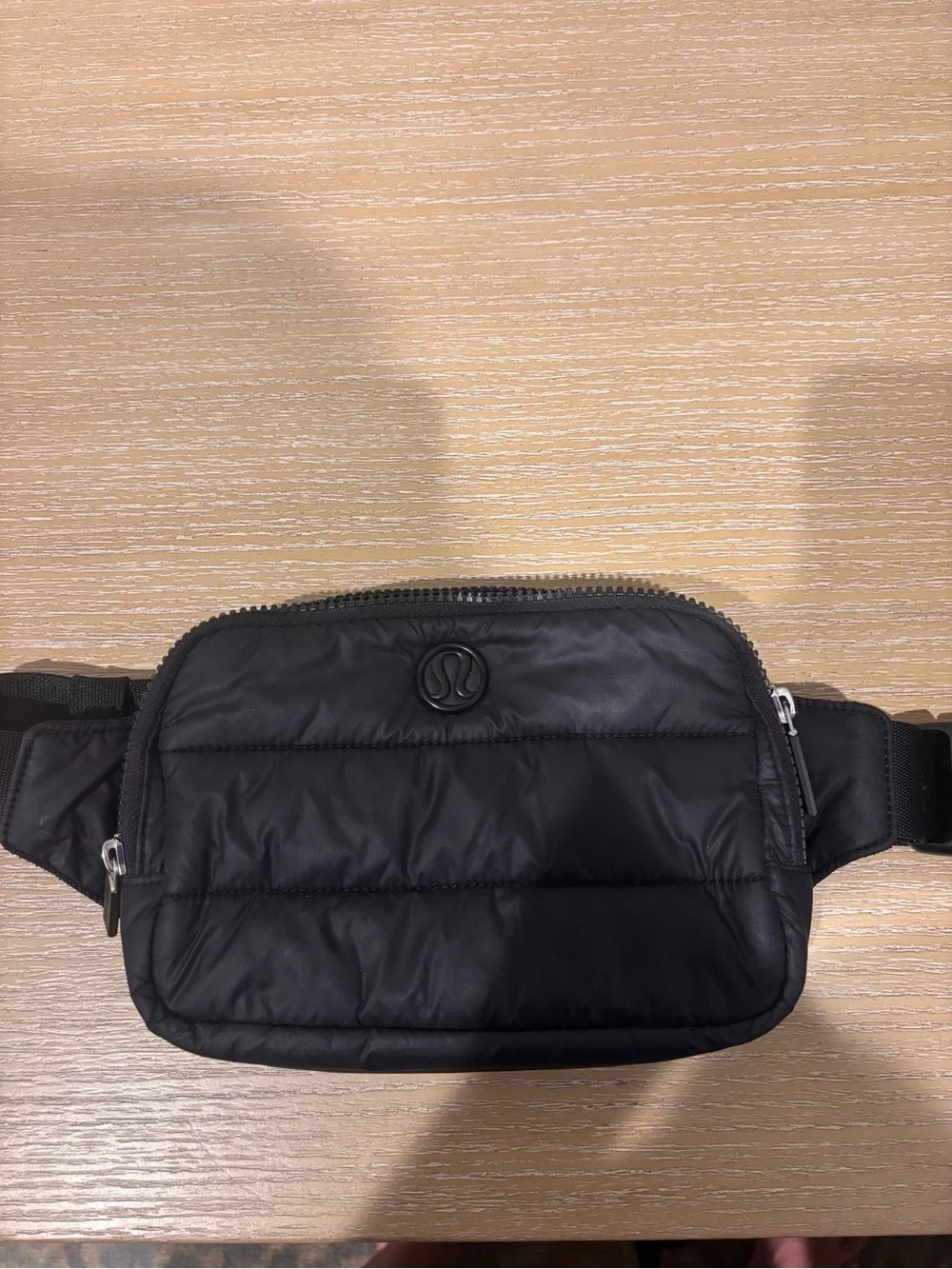 Lululemon Everywhere Puff Belt Bag Large 2L Wunder Puff Black